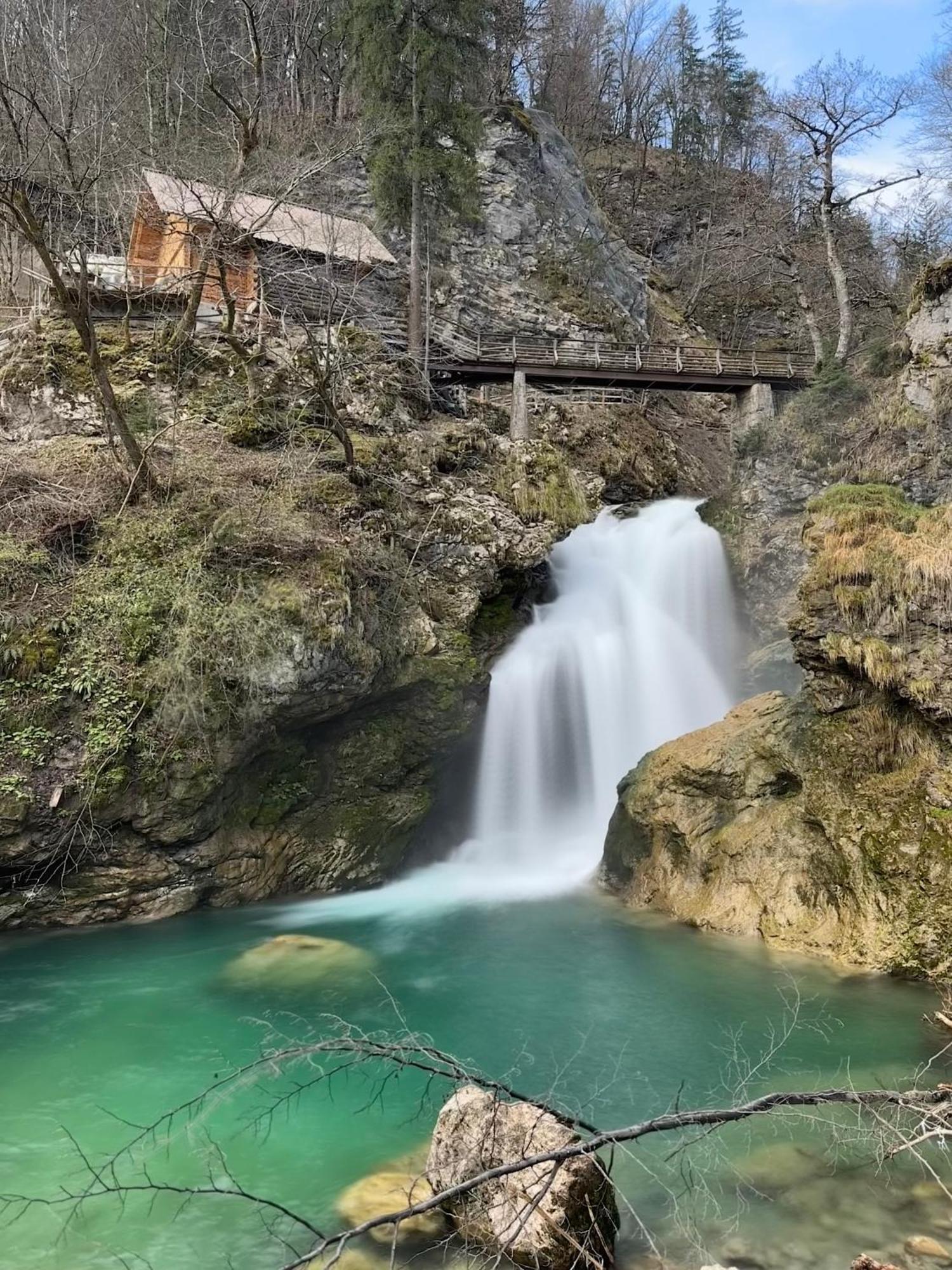 Aparthotel Hom At Vintgar Zgornje Gorje Buitenkant foto