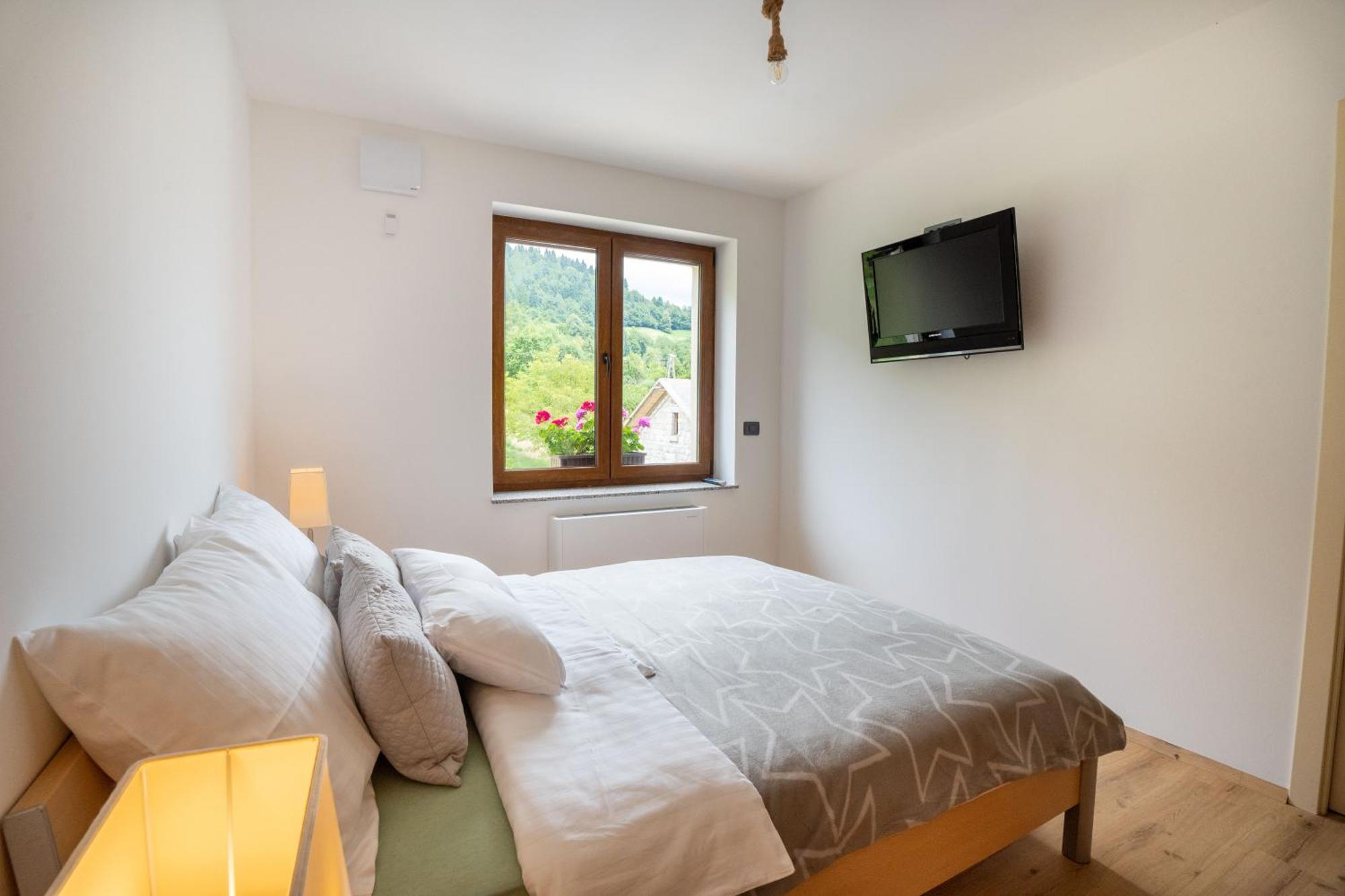 Aparthotel Hom At Vintgar Zgornje Gorje Buitenkant foto
