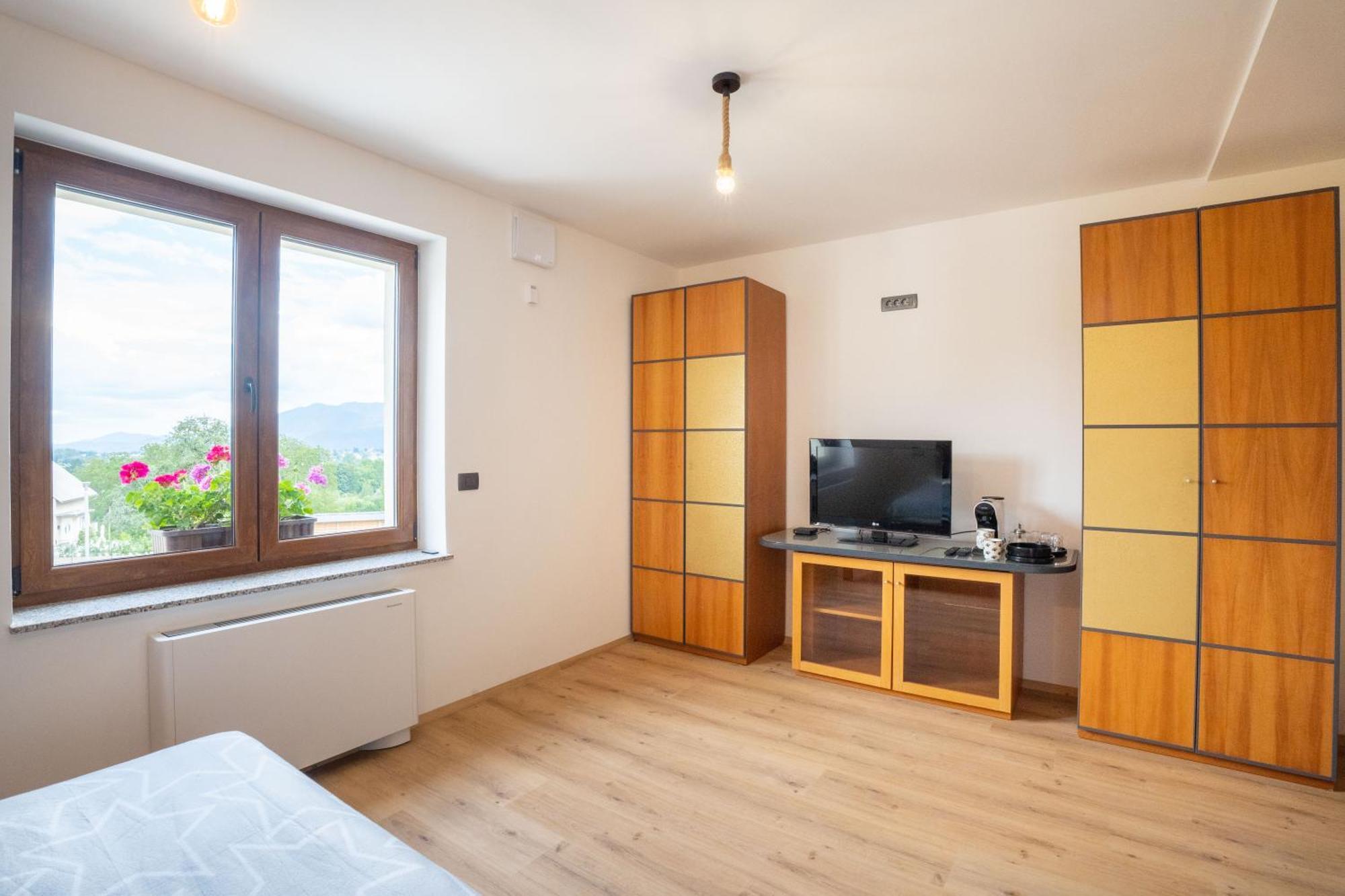 Aparthotel Hom At Vintgar Zgornje Gorje Kamer foto