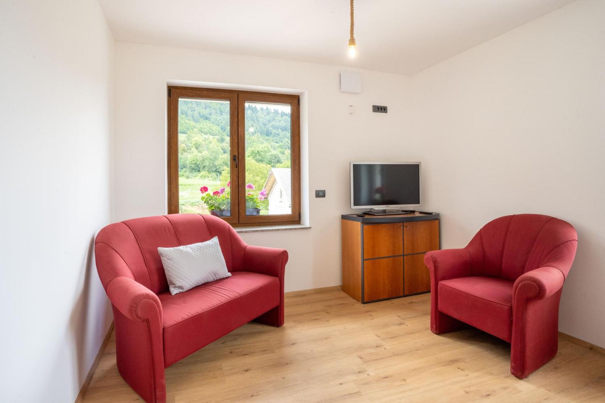 Aparthotel Hom At Vintgar Zgornje Gorje Kamer foto
