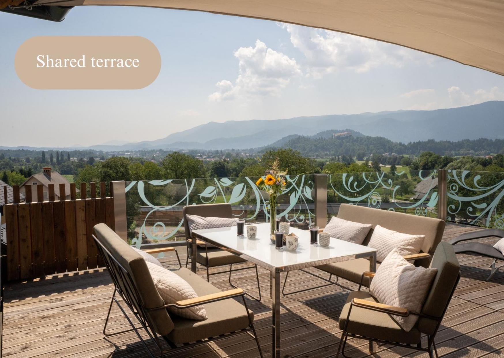 Aparthotel Hom At Vintgar Zgornje Gorje Buitenkant foto